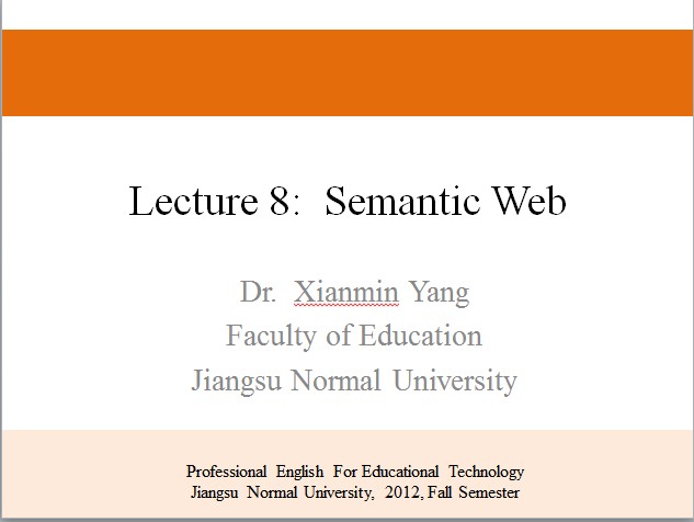 L8: Semantic Web