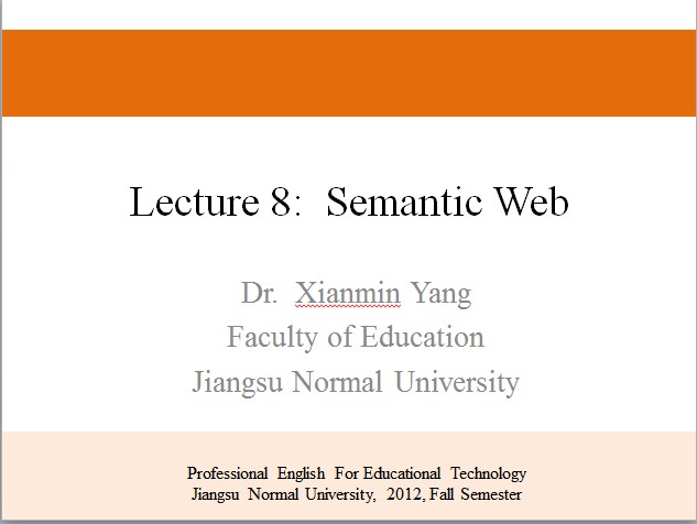 L8: Semantic Web