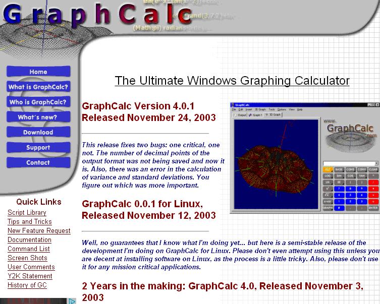 Graphcalc代替图形计算器